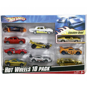 Hot Wheels 10 Car Giftpack Assorti