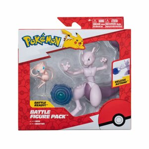 Pokémon Battle Figuren Mew en Mewtwo