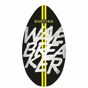 SportX Houten Skimboard Wavebreaker 94 cm