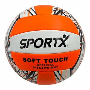 SportX Volleybal Official 260-280 g Oranje/Wit/Zwart