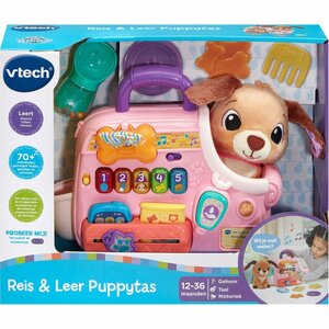 VTech Baby Reis & Leer Puppytas + Licht en Geluid