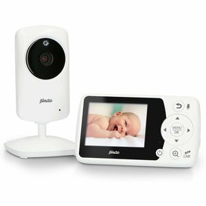 Alecto DVM-64 Babyfoon met Camera Wit/Zwart