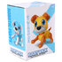 Robot Puppy Rick 20 cm + Licht en Geluid Blauw/Wit_