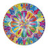 Grafix Mandala Ronde Puzzel 1000 Stukjes_