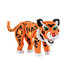 Toi-toys 3D Puzzel Tijger Junior 31,5 Cm Foam Oranje 121-Delig_