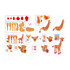 Toi-Toys 3D Puzzel Giraffe Junior 31,5 Cm Foam Oranje 104-delig_