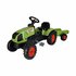 Falk Claas Arion 410 Traptractor met Aanhanger 132x42x53 cm Groen/Zwart_