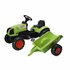 Falk Claas Arion 410 Traptractor met Aanhanger 132x42x53 cm Groen/Zwart_