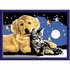 Ravensburger CreArt Schilderen op Nummer Hond en Poes Glitter_