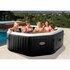 Intex 28462NL PureSpa Jet & Bubble DeLuxe Jacuzzi 6-Persoons Set met Zoutwatersysteem 218/168x71cm_