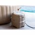 Intex 28476 Purespa Bubble Massage Jacuzzi 4-persoons Set + Energy Efficient Afdekzeil_