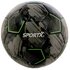 SportX Voetbal 22 cm 330-350 g Zwart/Grijs/Neon Groen_