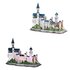 Cubic Fun 3D Puzzel Neuschwanstein Castle + LED Verlichting 128 Stukjes_