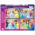 Ravensburger 4in1 Puzzel Disney Princess 4x100 Stukjes_