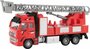 Metal Brandweerwagen 1:38 Rood 12CM_