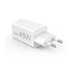 Hama Snellader GaN 1x USB-C PD 2x USB-A QC Mini-oplader 45 W Wit_