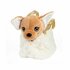 Pluchen Chihuahua Hond in Blingbling Handtas_