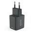 Hama Snellader USB-C PD/QC/GaN Super-Mini-Charger 45 W Zwart_