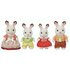 Sylvanian Families 5655 Chocolade Konijn Familie_