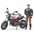 Bruder 63051 Ducati Desert Motor met Bestuurder 1:16_