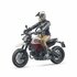 Bruder 63051 Ducati Desert Motor met Bestuurder 1:16_