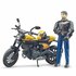 Bruder 63053 Ducati Scrambler Motor met Bestuurder 1:16_