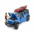 Bruder 02529 Jeep Wrangler Rubicon Unlimited + Kajak en Figuur_