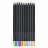 Faber Castell FC-116410 Black Edition Kleurpotloden 12 Stuks Neon/Pastel_