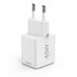 Hama Snellader USB-C PD/QC/GaN Super-Mini-Charger 45 W Wit_