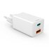 Hama Snellader 1x USB-C PD 1x USB-A QC Mini-oplader 45 W Wit_