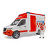 Bruder 02676 Mercedes Benz Sprinter Ambulance met Chauffeur + Licht en Geluid_