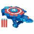 Nerf Marvel Mech Strike Monster Hunters Captain America + 3 Darts_