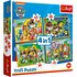 Trefl Paw Patrol 4in1 Puzzel 35-70 Stukjes_