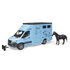 Bruder 02674 Mercedes Benz Diertransporter + Paard_