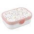 Mepal Campus Lunchbox Little Dutch Flowers and Butterflies Roze/Wit_