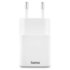 Hama Snellader 1x USB-C PD 1x USB-A QC Mini-oplader 20 W Wit_