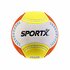 SportX Beach Ball Mini 16 cm Geel/Wit/Oranje_