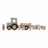 Little Dutch Farm Houten Tractor met Trailer_