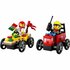 Lego City 60458 Pizzabestelwagen vs Brandweerauto_