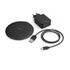 Hama Wireless Charger Set QI-FC15 Metal 15W Draadl. Smartphone-oplaadpad Z/w_