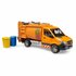 Bruder 02682 Mercedes Sprinter Vuilniswagen + 2 Containers_