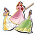 Disney Princess Scratch Stickers + Pen_