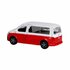 Kids Globe Traffic Die-Cast Volkswagen Transporter Camper 13.5 cm Wit/Rood_