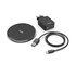 Hama Wireless Charger Set QI-FC10 10 W Draadl. Smartphone-oplaadpad Zwart_