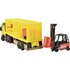 Dickie Toys DHL Vrachtwagen + Heftruck + Licht en Geluid_