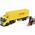 Dickie Toys DHL Vrachtwagen + Heftruck + Licht en Geluid_