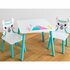 Lama Houten Tafel met 2 Stoelen_