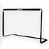 SportX Metalen Voetbaldoel 182x60x122 cm Zwart_