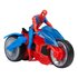 Spiderman Figuur en Voertuig_