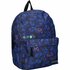 Skooter Rugzak Never Underestimate Gamers 39x29x12 cm Donkerblauw/Zwart_